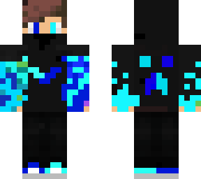 new light blue and blue fire boy