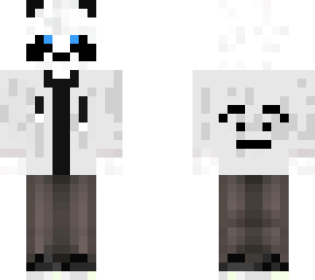 panda in a suit with addable jacket