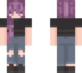 purple hair