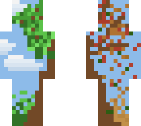 spring and fall tree