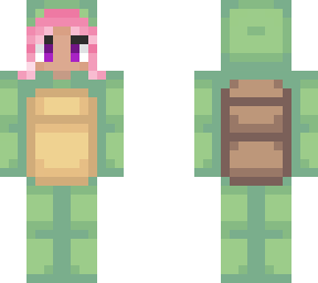 turtle girl pink