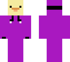 (fully) purple duck