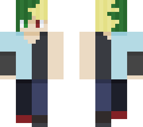 bakugou and midoriya but its one skin