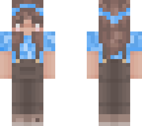 blue girl
