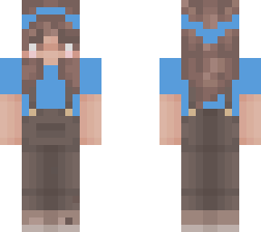 blue girl