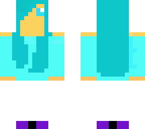 blue girl