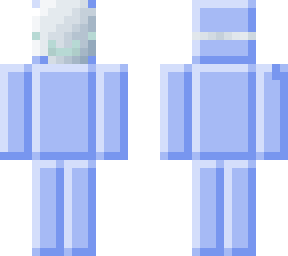 blue man with mask
