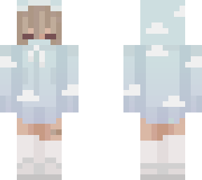 edit soft cloud girl