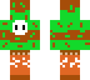 fall guy mint chocolate with cactus bottom