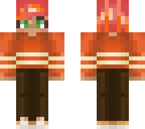 fiery orange boy