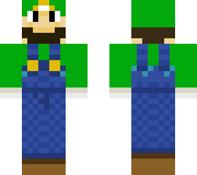 fixed minecraft luigi