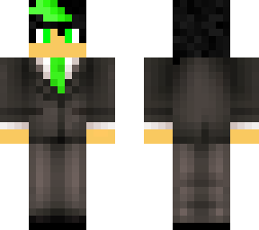 green creeper gamer (g.c.g) with suit