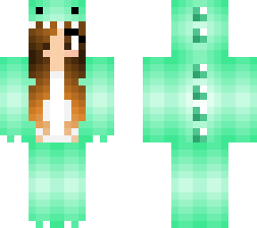 green dinosaur onesie