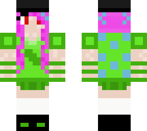 green dress girl