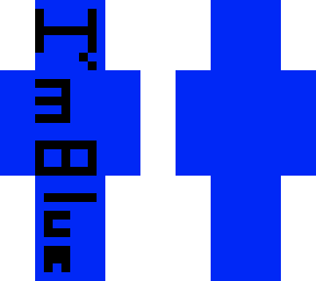 he's blue