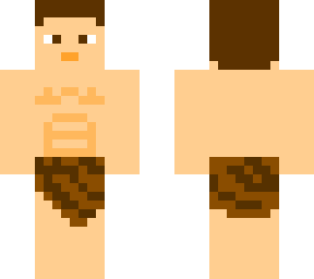 man with loincloth