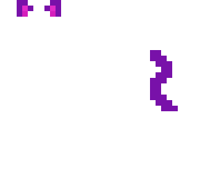 purple cat ears and tail base