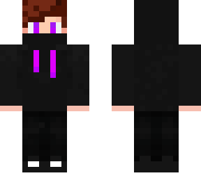 purple neon guy
