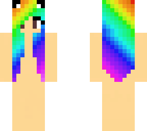 rainbow girl bace