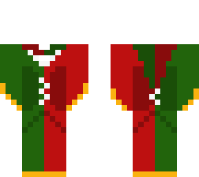 red and green