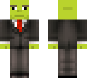 shrek in a suit