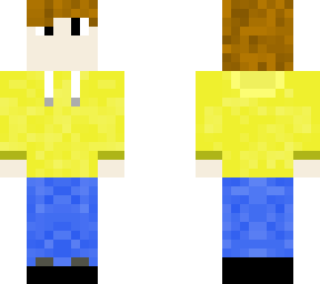 yellow hoddie