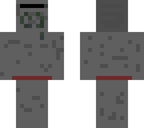 a concrete knight