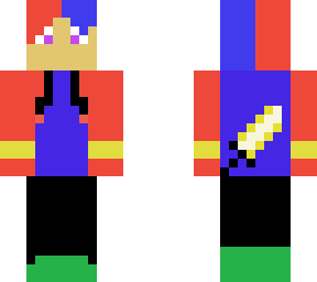 assasin blue red