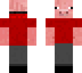 backwards pig