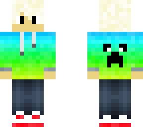 blonde hair hoodie boy