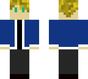 blue hoodie with black shirt