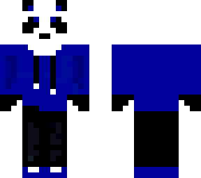 blue panda