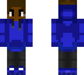blue skin
