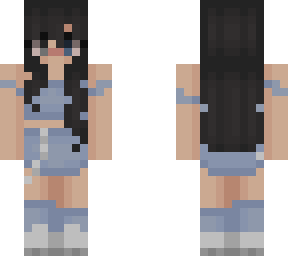 blue two piece