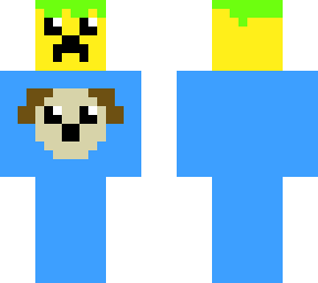 bob the creeper with radioactive hair
