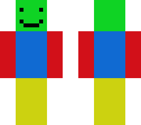 colorful guy 2 (corrected wrong direction of face)