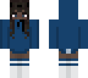 cozy blue sweatshirt