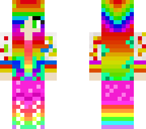 cute rainbow girl