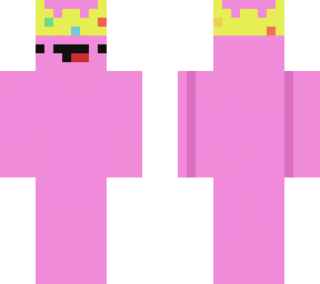 derp minecraft pink king
