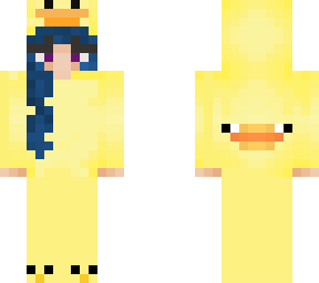 duck pyjamas girl
