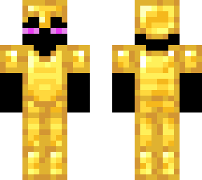 enderman with gold armor