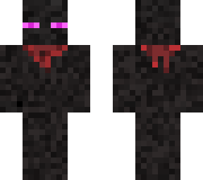 endermen with a scarf