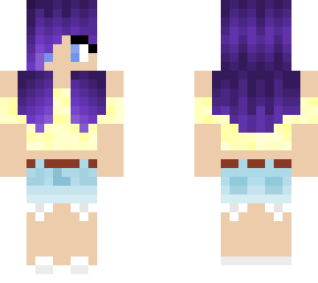 girl w purple hair