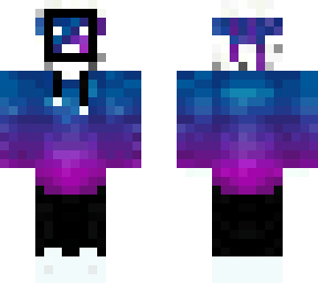 gradient ghost mask man