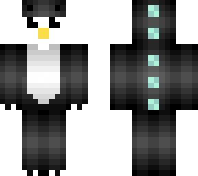 penguin in dino onesi