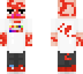 pig with blood