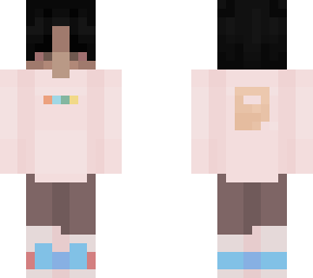 pink hoodie boy