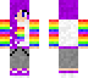 rainbow girl