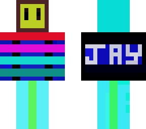 rainbow man jay written on it