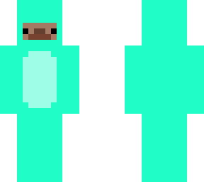 teal teletubby skin